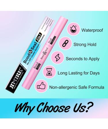 JIMIRE Lash Clusters Eyelash Extension Kit - 72pcs D Curl Wispy Individual Lashes - 10-12-14MM Mixed Length - Natural Look DIY at Home - Buy Online on GoSupps.com