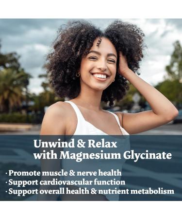 Magnesium Glycinate Gummies Supplement 400mg - Magnesium L-Threonate 200mg - Buy Online on GoSupps.com