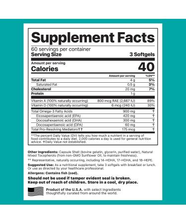 Jigsaw Health Alaskan Cod Liver Oil - 180 Softgels for Omega-3 Wellness - Buy Online on GoSupps.com