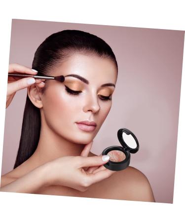 Ipetboom 8pcs Box Empty Eye Shadow Box Travel Accessories Makeup Eyeshadow Jar Bead Eyeshadow Holder Make up 4x3.8cm Black - Buy Online on GoSupps.com