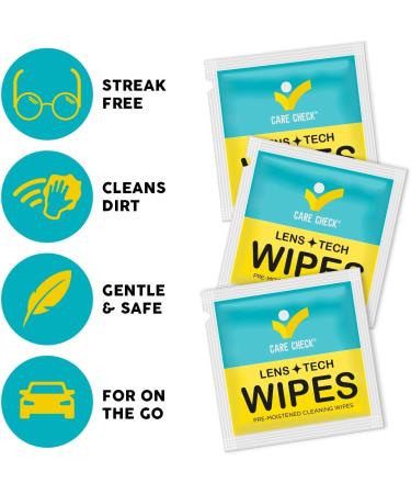 300 Pre-Moistened Lens Wipes for Cameras Laptops Phones & Eyeglasses - Ideal Screen Cleaner for All Devices - Buy Online on GoSupps.com