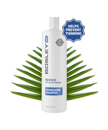 BosleyMD BosRevive Nourishing Shampoo for Thinning Hair - 33.8 Fl Oz | Best Shampoo for Non Color-Treated Hair - Shop Internationally - Buy Online on GoSupps.com