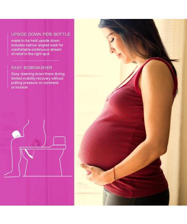 Marclix 350ml Portable Handheld Bidet Sprayer - Improved Hygiene Solution for Personal Cleaning & Detergent Use | Ideal for Pregnant Women - Buy Online on GoSupps.com
