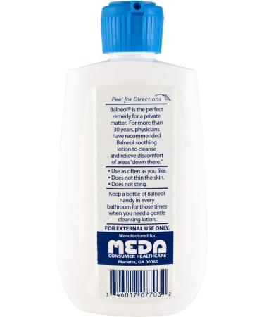 Balneol Hygienic Cleansing Lotion 3 oz Bottle - Pack of 2 - Buy Online on GoSupps.com