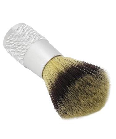 Premium Aluminum Hair Shaving Brush | Synthetic Bristles - Ideal Shaving Soap Brush for Men - Buy Online on GoSupps.com