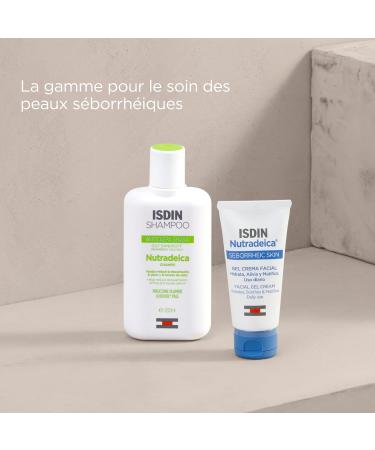 ISDIN Nutradeica Anti-Oily Dandruff Shampoo Reduces Desflation Itching and Excess Oil 1 x 400 ml - Buy Online on GoSupps.com