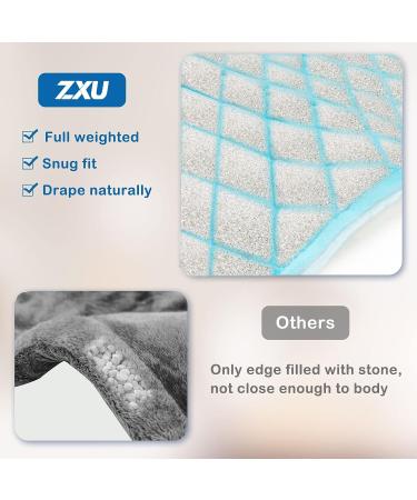 Electric Weighted Heating Pad for Neck and Shoulder Pain Relief - 12 Heat Settings, Auto Shut Off - Large 18*22 Moist & Dry Heat Wrap - ZXU - Buy Online on GoSupps.com
