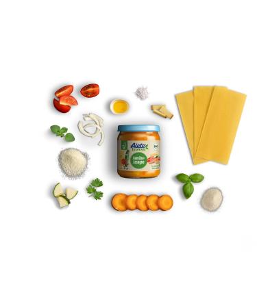 Buy Alete Organic Vegetable Lasagna for Babies | 6x250g Sugar-Free Children's Meal | International Shipping - Buy Online on GoSupps.com
