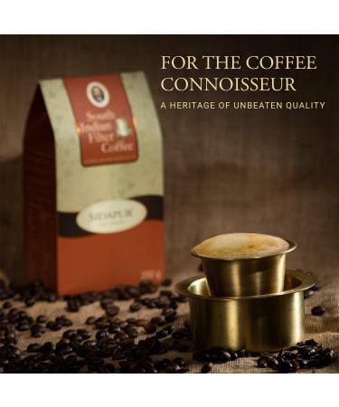 Sida'pur - South Indian Filter Coffee - Roasted And Ground - Coffee 80% : Chicory 20% - 1Kg Bag - Buy Online on GoSupps.com