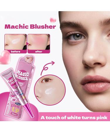  WJnflQN Liquid Blush Thermal Effect Rosy Cream for Natural Cheeks | Lightweight Water-Resistant Makeup for Going Out Shopping Dates and Holidays - Buy Online on GoSupps.com