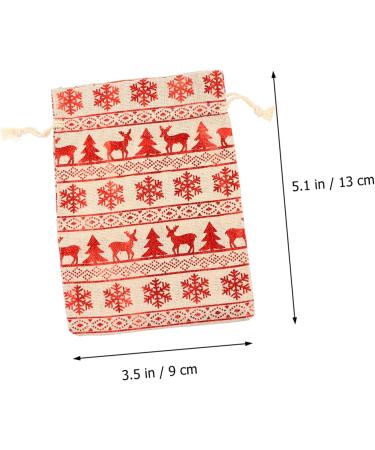 STOBAZA Chrismas 1 Set Christmas Bag The Calendars Santa Sack Wrapping Bag Christmas Tree Cotton Sack - Buy Online on GoSupps.com