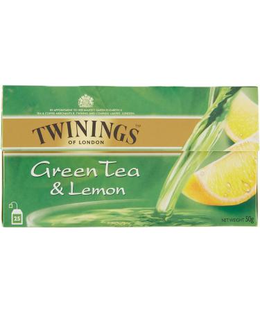 TWININGS Honey Lemon Green Tea Box of 20 Bags - 32g - Buy Online on GoSupps.com