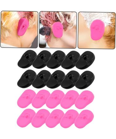 FRCOLOR 10 Pairs Ear Protectors for Hair Dye Hair Dyeing Ear Protectors Hair Dye Earmuffs Silica Gel Baking Oil Shawl Ear Protectors Ear Covers for Hair Dye Silicone Ear Protectors - Buy Online on GoSupps.com