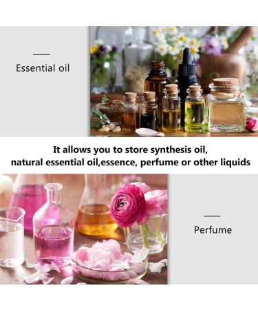 Beaupretty 12pcs Roller Bottles Set - Glass Roll-on Essential Oil & Perfume Bottles with Caps | Perfect for Subpackaging & Travel - Buy Online on GoSupps.com