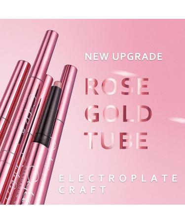 CUTEBEY Eyeshadow Stick Set - Creamy Formula, Waterproof & Smudge-proof (3PCS, Pink Peach) - Buy Online on GoSupps.com