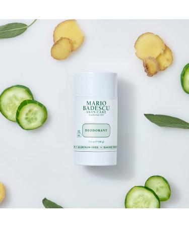Mario Badescu Deodorant | Aluminum & Baking Soda-Free | Long-lasting Freshness with Skin-Loving Botanicals | 2.4 FL. OZ - Ideal for Daily Use - Buy Online on GoSupps.com