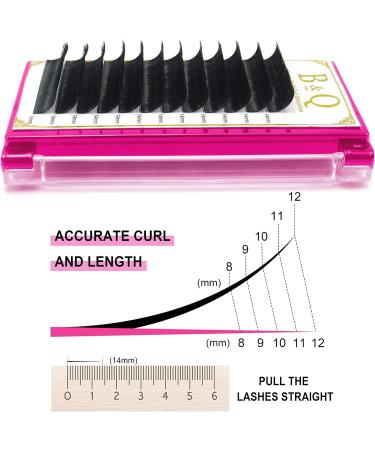 Easy Fan Lashes C-0.07-15-20Mix | Self Fanning Russian Eyelash Extensions | C CC D DD curl | 8-20mm Flowering Blooming Volume | Lash Extension - Buy Online on GoSupps.com