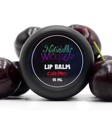 Naturally Wicked Cherry Lip Balm | Natural & Vegan Lip Repair Balm | 15ml - Buy Online on GoSupps.com
