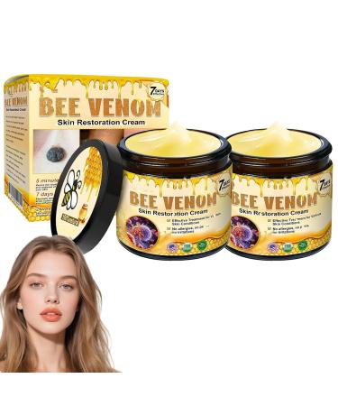 Bee Venom Cream Wrinkle Removal Comprehensive Moisturizer for All Skin Types 2pcs
