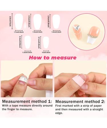 Sethexy French Long Coffin False Nails - Handmade Durable & Stylish | International Shipping Available - Buy Online on GoSupps.com