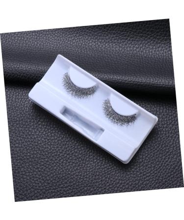 POPETPOP Fake Eyelash Long Thick Eyelashes Cross False Eyelash Cross Fake Lashes Shiny Eyelashes Dense - Buy Online on GoSupps.com