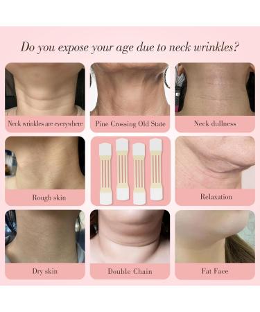 Neck Lift Tape Neck Tape Lifting Instant Invisible 20pcs Strong Adhesive Neck Tightening & Firming Tapes for Women Neck Face and Jaw Reusable & Waterproof for Daily Use Special Occasion & Gift Giving Medium - Buy Online on GoSupps.com