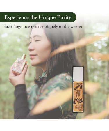 ADK Balsam & Cedar Artisan Perfume Roller .33 oz (10 mL) Natural Hypoallergenic & Clean Perfume for Women & Men with Notes of Bergamot Balsam Fir Cedarwood & Cedar Leaf 0.33 Ounce (10 mL) - Buy Online on GoSupps.com