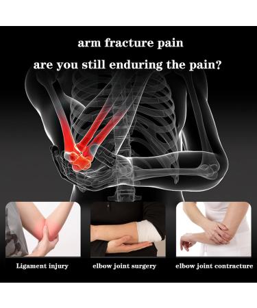 Adjustable Elbow Joint Fixation Brace - Post-Op Recovery Tendon Repair & Dislocation Support - Buy Online on GoSupps.com