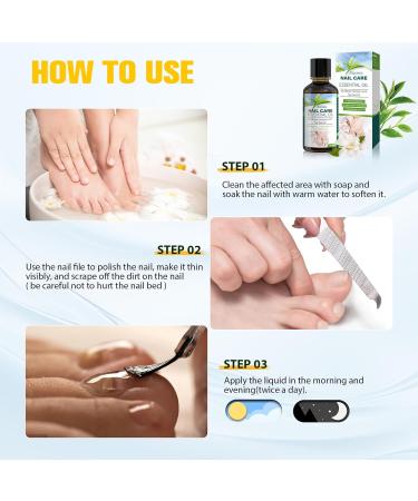Vernis Mycose Ongle Pied Enrichi en Huile Essentielle d'Arbre Th Traitement Mycoses Ongles des Pieds et Mains Vernis Durcisseur Ongle Traitement Ongles Jaunes/Ab m s Ingr dients Naturels-30 ml - Buy Online on GoSupps.com