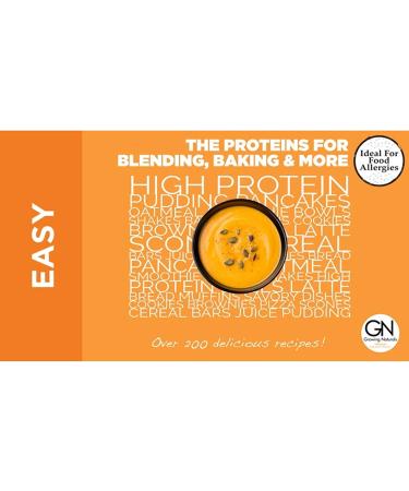 Growing Naturals Organic Premium Plant Based Protein Powder - Original Pure Rice Protein | Non-GMO, Vegan, Gluten-Free, Keto Friendly, Shelf-Stable | 1 lb (Pack of 1) - Buy Online on GoSupps.com