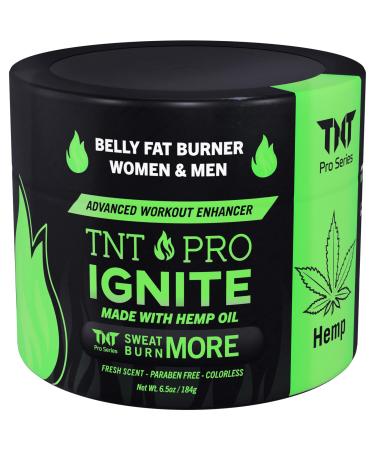 Belly Fat Burner for Women & Men Sweat Gel - Weight Loss Fat Burning Cream for Stomach with Hemp Pain Relief - TNT Pro Ignite Sweat Cream & Cellulite Slimming Cream for Men and Women (6.5 oz Jar) 6.5 Ounce (Pack of 1) - Buy Online on GoSupps.com