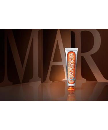 Marvis Ginger Mint Toothpaste 3.8 oz - Freshens Breath with Natural Ingredients - Buy Online on GoSupps.com