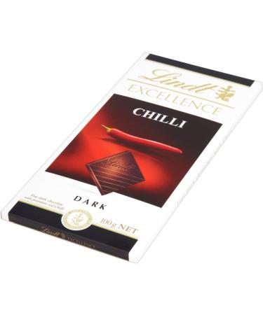 Lindt - Excellence - Dark Chilli - 100g (Pack of 5) - Buy Online on GoSupps.com