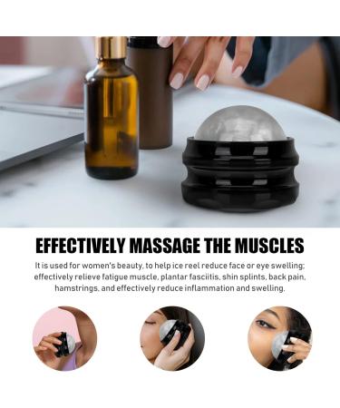 Tovinanna Massage Ball - 1stk Muscle Relaxation Tool | Essential Oil Exercise Roll | Foot Sole Fascia Ball | 6.5x6.1cm | International Shipping Available - Buy Online on GoSupps.com