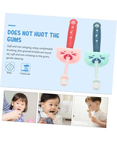 Gogogmy 360 Toothbrush Set - 2 Pieces Silicone Bristles for Ultimate Oral Care | International Shipping Available - Buy Online on GoSupps.com