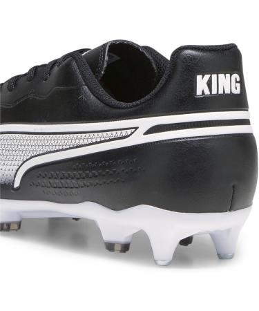 PUMA Unisex King Match MXSG Soccer Shoe - 42 EU | Puma Black & White - International Shipping Available - Buy Online on GoSupps.com