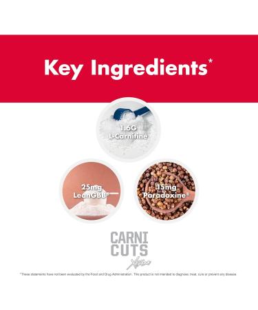 NutraOne Carnicuts Xtreme L-Carnitine Liquid Supplement - Stimulant Free Pineapple Flavor | 31 Servings - International Shipping Available - Buy Online on GoSupps.com