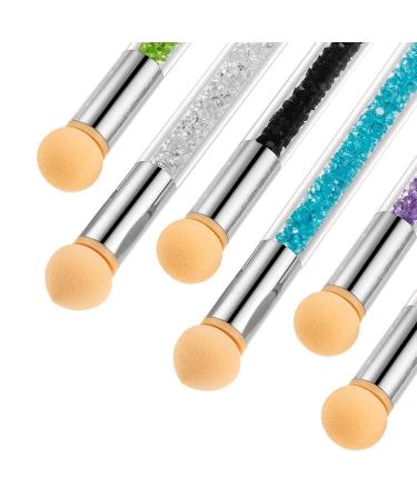 6-Part Double-Sided Nail Art Brush Set - Professional Manicure Tools for Art & Design - Perfect for Home & Salon Use - International Shipping Available - Buy Online on GoSupps.com