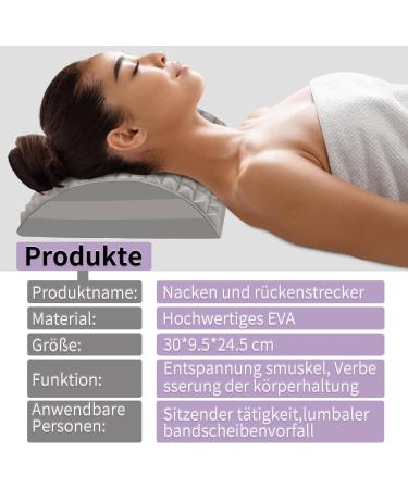 Nivaobi 2-in-1 Neck & Back Extensor - Pain Relief for Herniated Disc & Sciatica | Neck Stretch & Relax - Buy Online on GoSupps.com