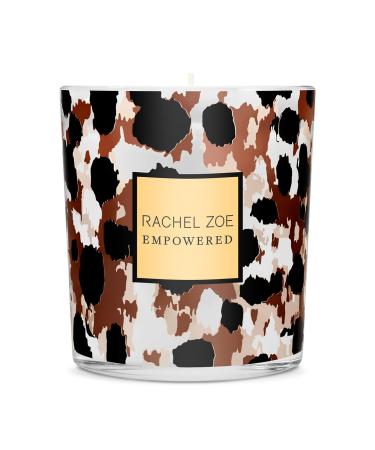 Rachel Zoe Empowered Scented Candle - Vanilla Scented Jar Candle - Luxury Perfume Oil Jar Candle with 45 Hour Burn - Soy Wax Cotton Wick - 6.3 oz