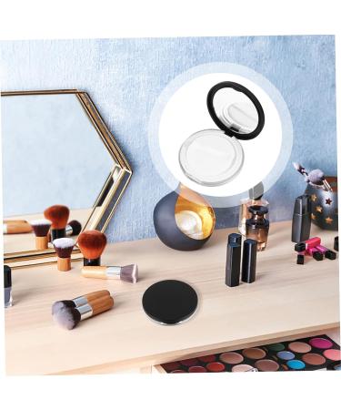 Beavorty 6 Pcs Loose Powder Box Plastic Case Plastic Mirror Travel Make up Mirror Compact Case with Mirror Empty Loose Powder Pot Mirror and Elasticated Net Sifter 5g Powder Case Black Mat 7.5x7.5cmx3pcs Blackx3pcs - Buy Online on GoSupps.com