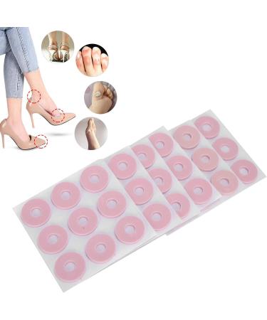 Soft Foam Callus Pads - Self Adhesive Corn Pads for Foot and Heel Pain Relief (Round Pink S) - Buy Online on GoSupps.com