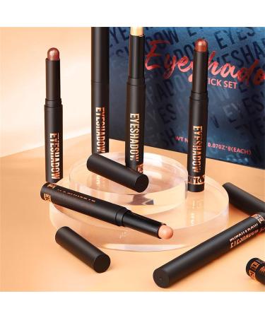  Generisch 2024 Eyeshadow Pencil 8 Colors Multicolor Glitter Eyeshadow Long Lasting High Lightening Powder Vegan (One Size) - Buy Online on GoSupps.com