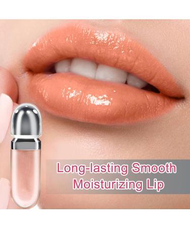 Lip Gloss | Colored Lip Gloss - Beauty Makeup for Lips with Cosmetic Care for Women and Teenagers Travel Birthday - Buy Online on GoSupps.com