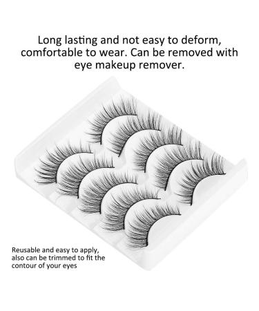 3D Long False Eyelashes Extensions for Party Makeup | Lightweight Beauty Tool (Three D-48) - Shop Now - Buy Online on GoSupps.com