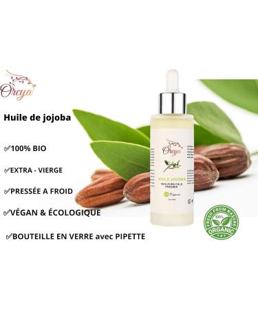 CASTOR OIL + JOJOBA OIL ORGANIC COLD PRESSED - 100% NATURAL REGULATING HAIR - LASHES - BEDS NAILS DEEP Nourishes Skin Face & Body 2 x 60 ml - Buy Online on GoSupps.com