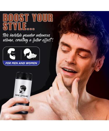 PLOBRT Volume powder for men hair styling powder styling powder for men with natural look matte texture longlasting hold easy to apply nongreasy 10 g 10 g 1er Pack - Buy Online on GoSupps.com
