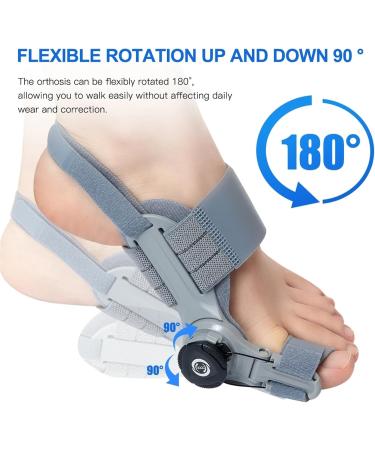 Zeetan Adjustable 2-Piece Toe Corrector - Relief for Bunions & Orthopedic Toe Smoothing with Heel Straps | International Shipping Available - Buy Online on GoSupps.com