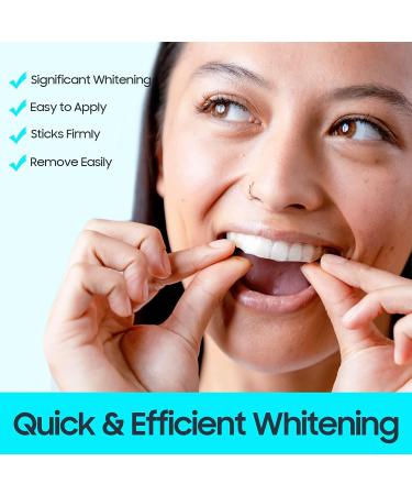 5D White Teeth Whitening Strips Kit - Enamel Safe Professional Effects for Sensitive Teeth - Remove Yellow Stains Effectively - Buy Online on GoSupps.com