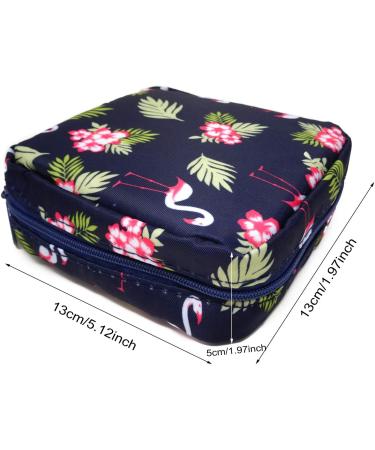 HONBAY Stylish Large Capacity Sanitary Napkin Bag Tampons Pouch - Multi-functional Coin Purse & Makeup Bag - Buy Online on GoSupps.com